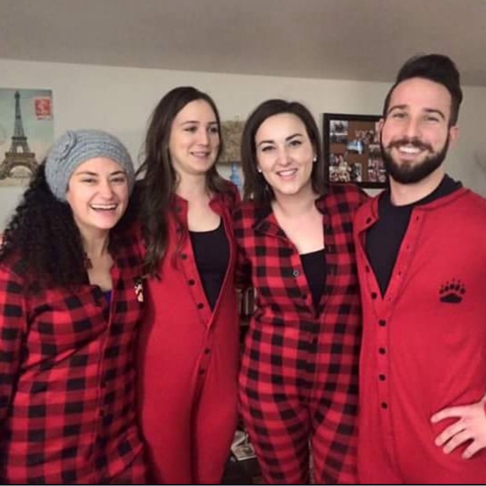 Lazy One Bear Cheeks Onesie Size M - image 2